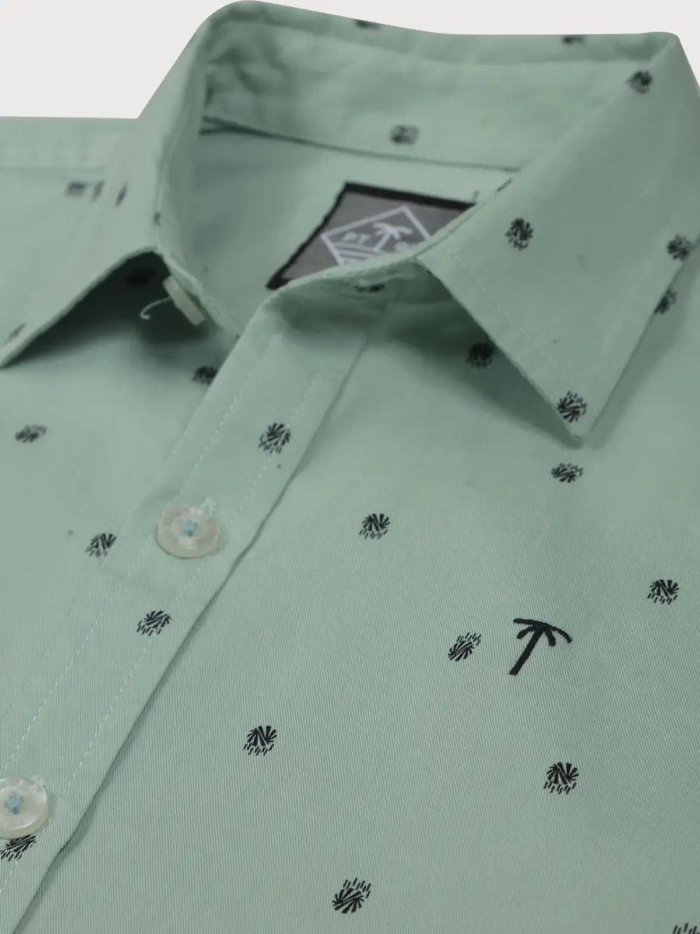 Gini And Jony Boys Solid Cotton Shirt