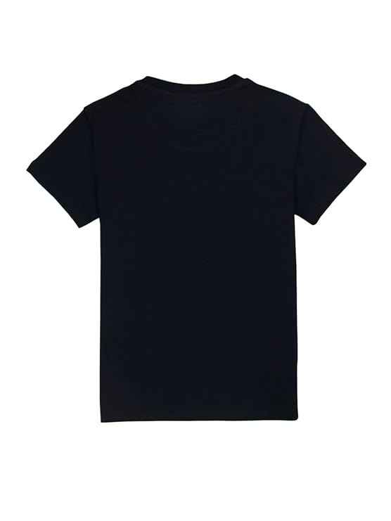 Gini & Jony Boys Multicolour Cotton Printed Crew Neck Half Sleeve T-Shirt