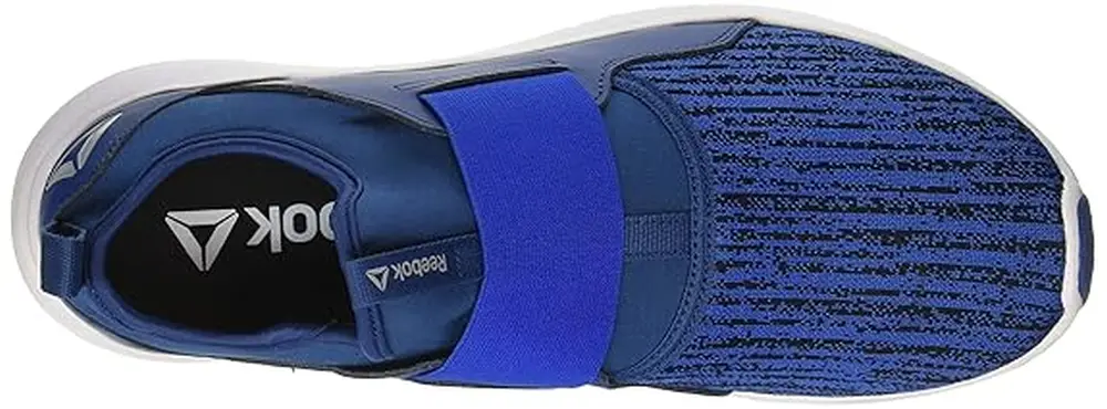 Reebok Men'S Slip On Lp Bunker Blue/Awesome Blue Running Shoes