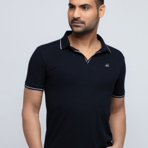 Status Quo Men'S New Basic Solid Regular Fit V-Neck Tshirt