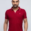 Status Quo Men'S New Basic Solid Regular Fit V-Neck Tshirt