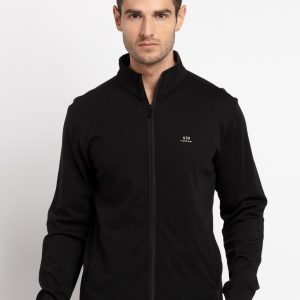 Mens Printed High Neck Lightweight Sweatshirt