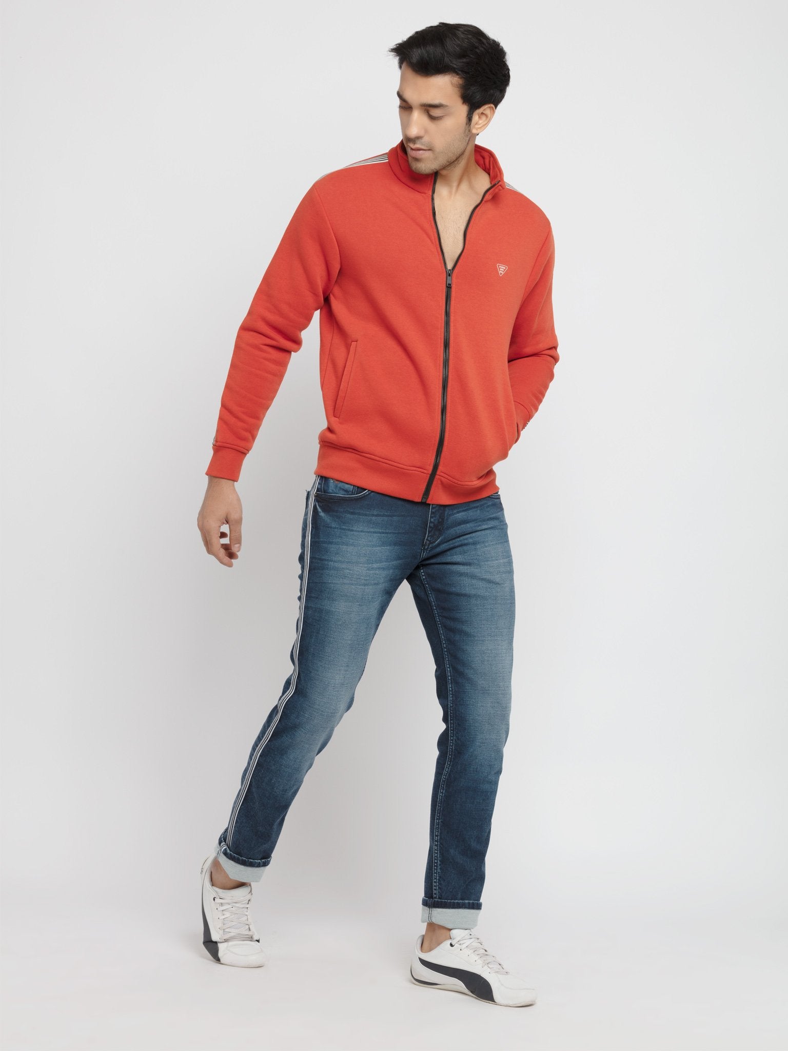 Mens Zipper Sweatshirt