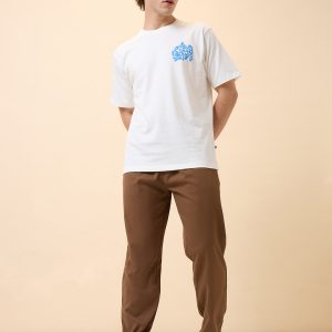 Status Quo Men'S Basic Solid Regular Fit Drawstring Track Pant With 4 Pockets