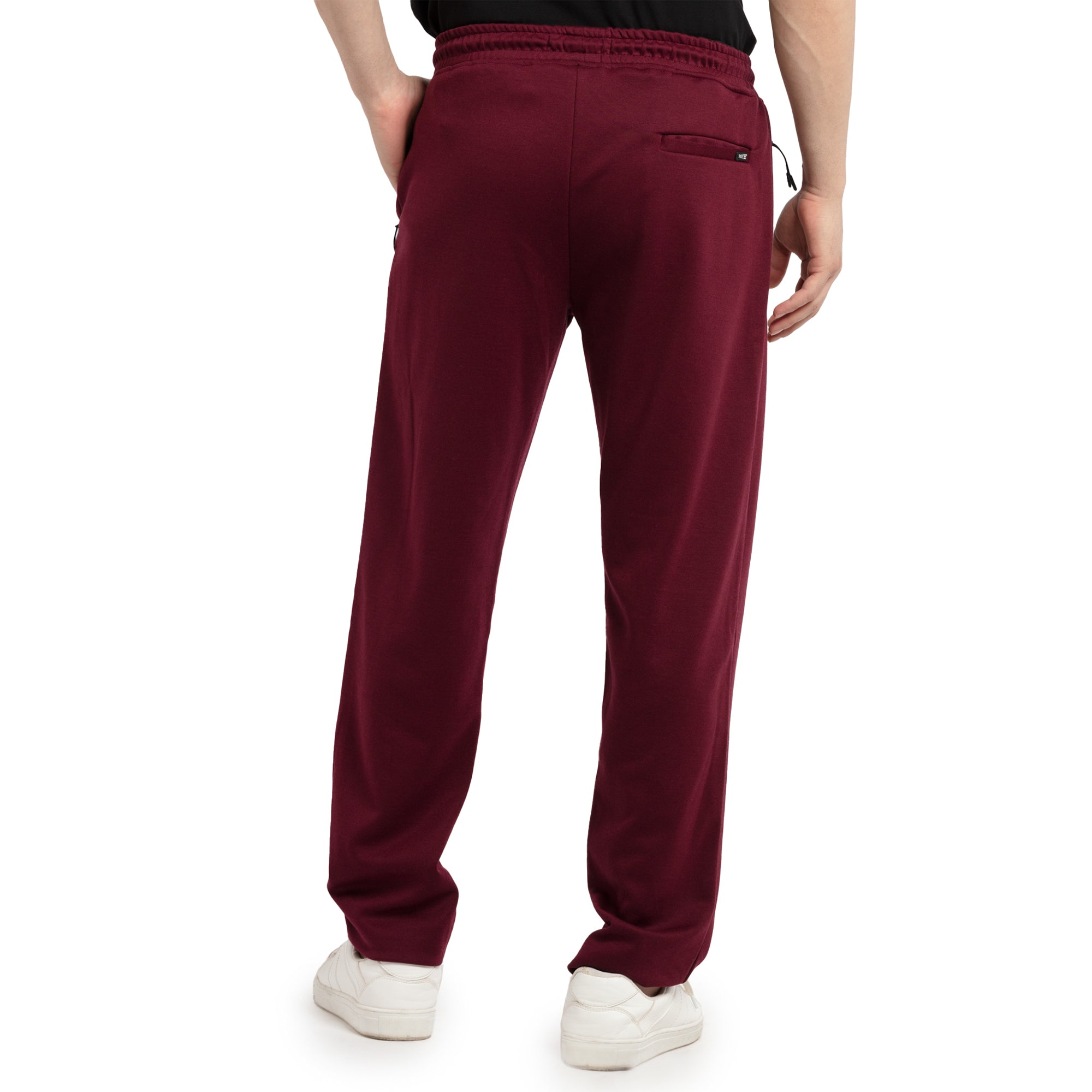 Status Quo Mens Solid Regular Fit Trackpants