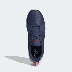 Adidas Men Blue Woven Design Asweerun 2.0 Running Shoes