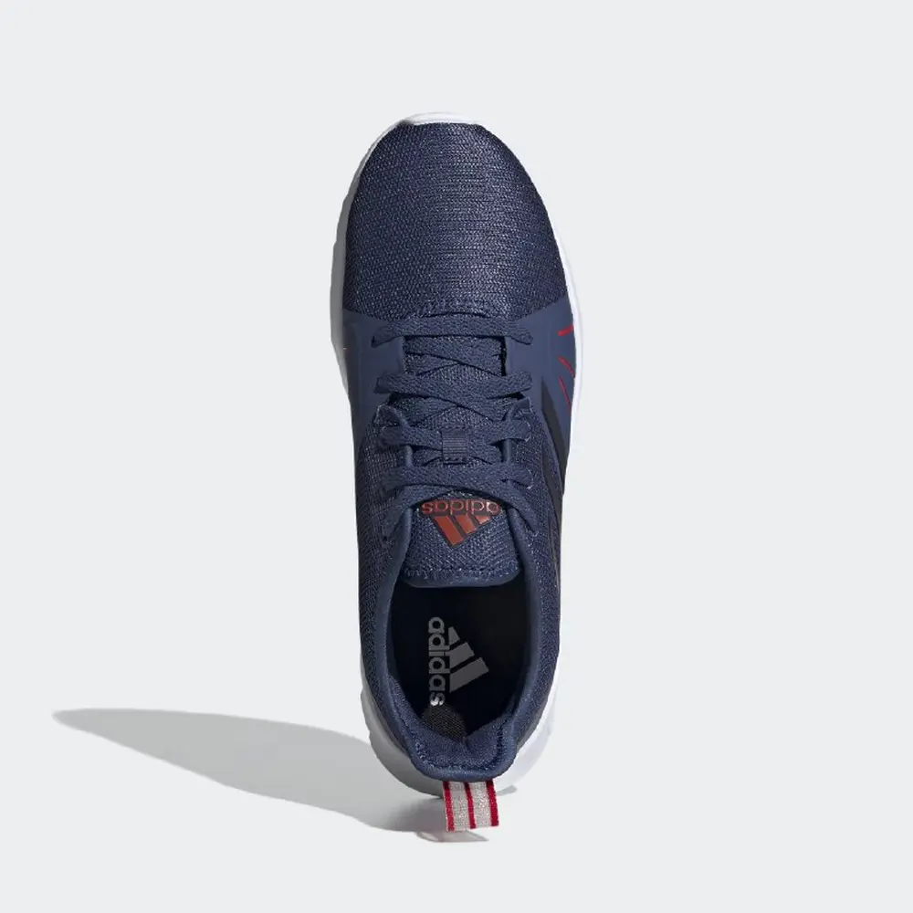Adidas Men Blue Woven Design Asweerun 2.0 Running Shoes