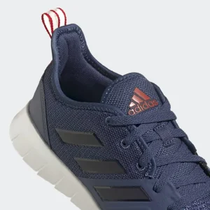 Adidas Men Blue Woven Design Asweerun 2.0 Running Shoes