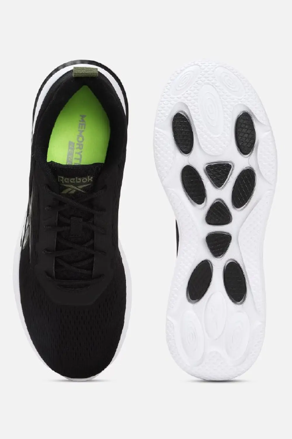 Track Wing - Men Black Walking Shoes