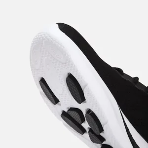 Track Wing - Men Black Walking Shoes