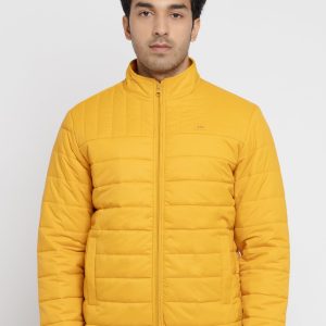 Mens Quilted High Neck Jacket