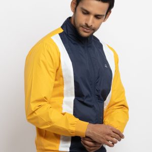 Mens Quilted High Neck Jacket