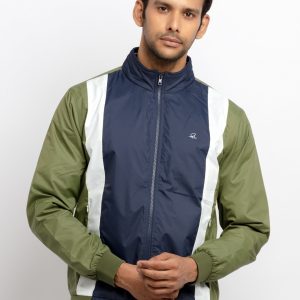 Mens Quilted High Neck Jacket