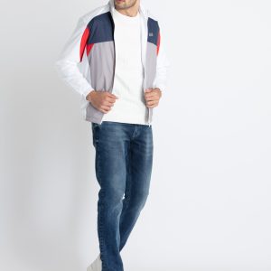 Mens Cut & Sew High Neck Lightweight Jacket Write A Review | Ask A Question