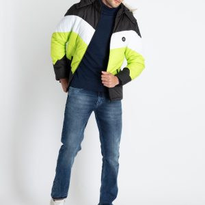 Mens Mix & Match Jacket With Detachable Hood