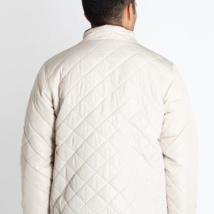 Mens Quilted High Neck Jacket