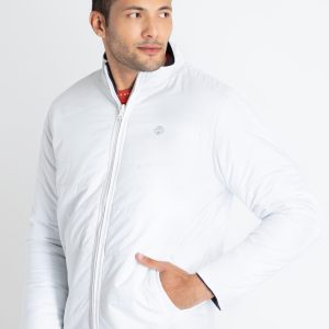 Status Quo Mens Quilted Reversible High Neck Jacket