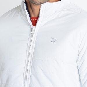 Status Quo Mens Quilted Reversible High Neck Jacket