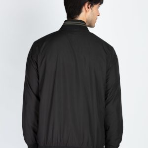 Mens Solid Reversible High Neck Jacket