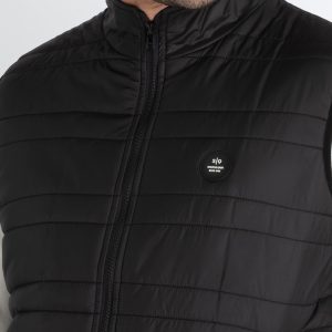 Mens Quilted Puffer Sleeveless Jacket