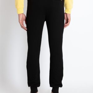 Mens Quilted Regular Fit Joggers