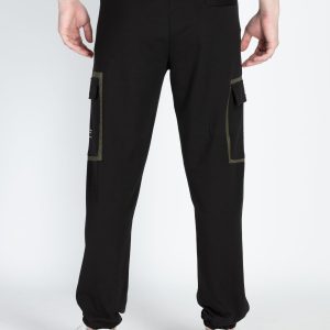 Status Quo Mens Solid Regular Fit Joggers