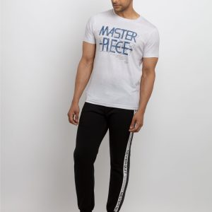 Mens Printed Regular Fit Joggers