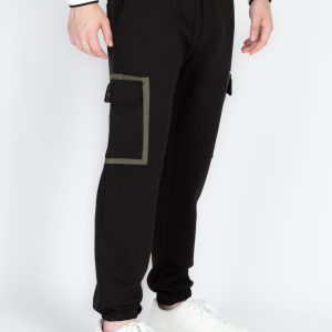 Mens Self Design Joggers