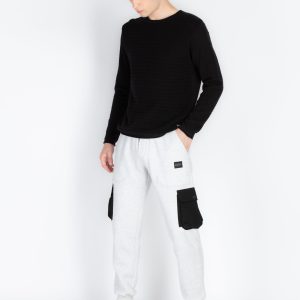 Mens Self Design Joggers