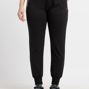 Womens Full Length Solid Joggers