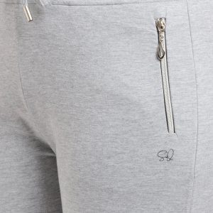 Womens Solid Regular Fit Joggers