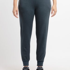 Womens Solid Regular Fit Joggers