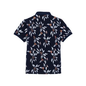 Status Quo Kids All Over Printed Polo T-Shirt
