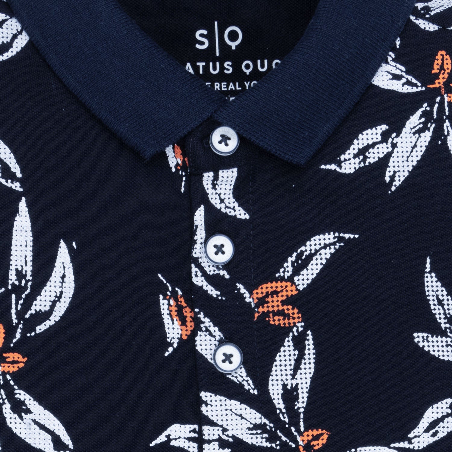 Status Quo Kids All Over Printed Polo T-Shirt