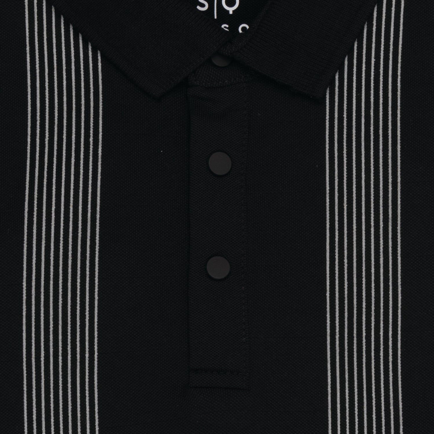 Status Quo Boys Verticle Striped Polo T-Shirt