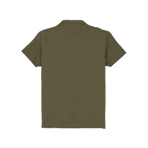 Status Quo Boys All-Over Solid Solid Henley Neck Tshirt