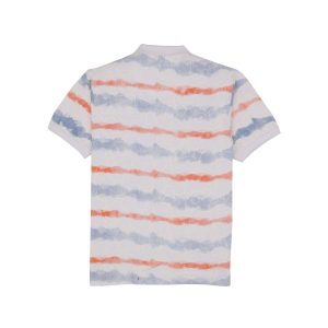 Status Quo Boys Printed Polo Collar Half Sleeves Regular Fit Tshirt