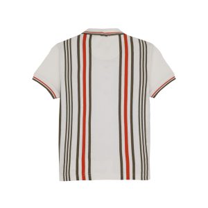 Status Quo Boys All-Over Striped Half Sleeves Regular Fit Tshirts