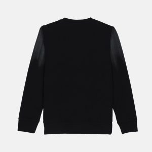 Boys Solid Round Neck Sweatshirt