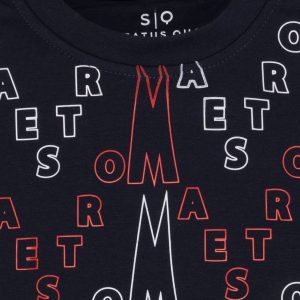 Status Quo Boy'S Printed Regular Fit Lightweight Sweatshirt