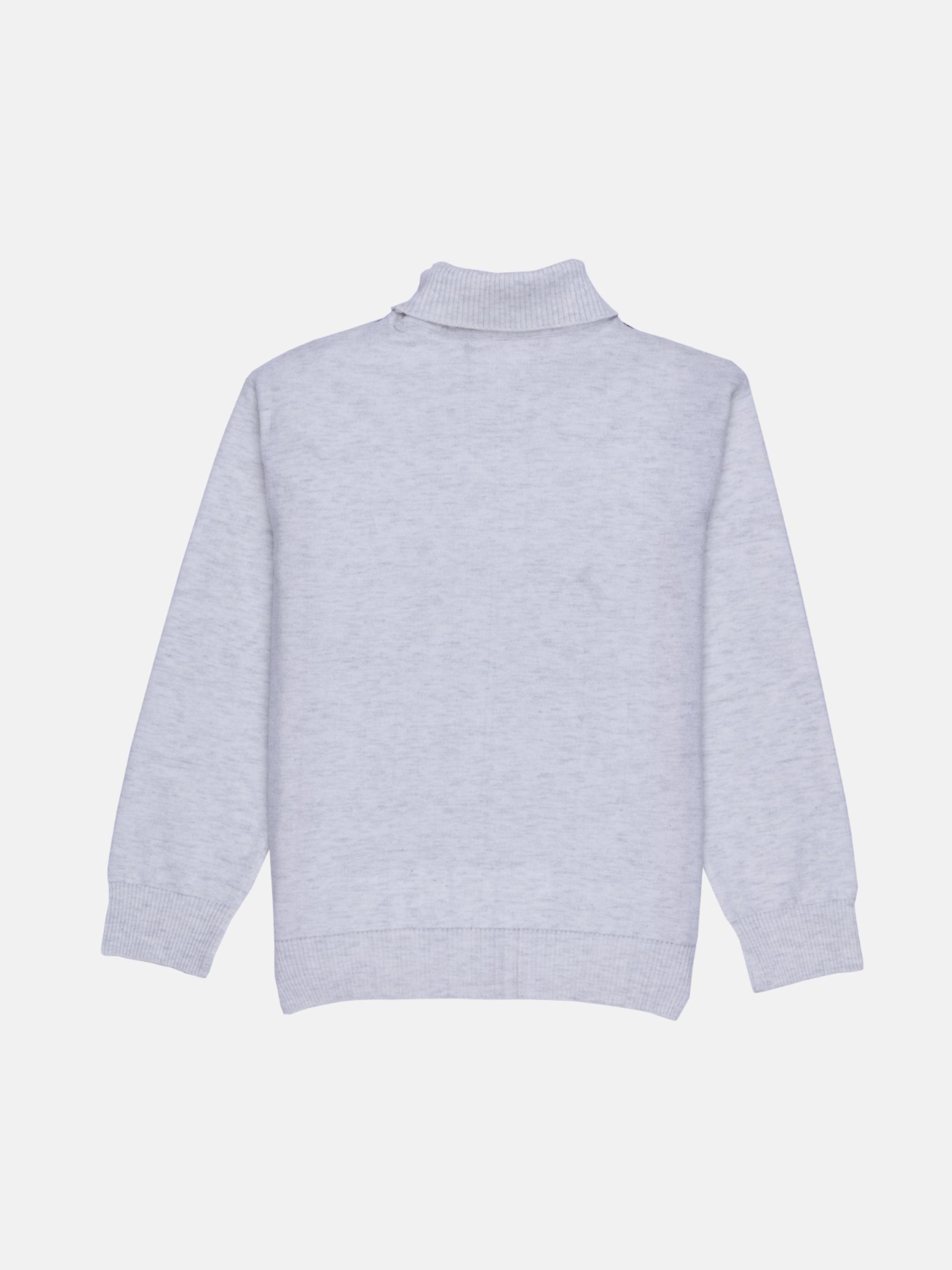 Status Quo Boys Checkered Round Neck Sweater
