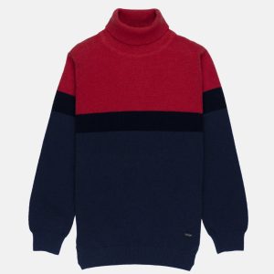 Status Quo Boys Solid Turtle Neck Sweater