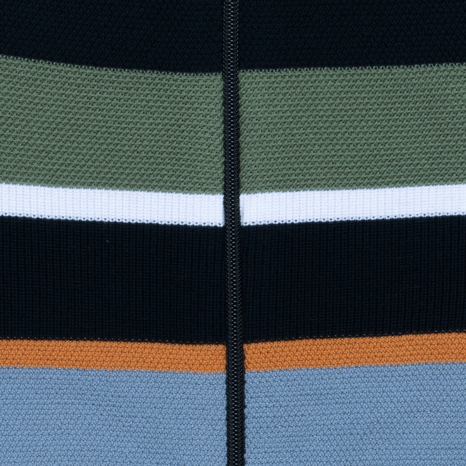 Boys Striped High Neck Sweater