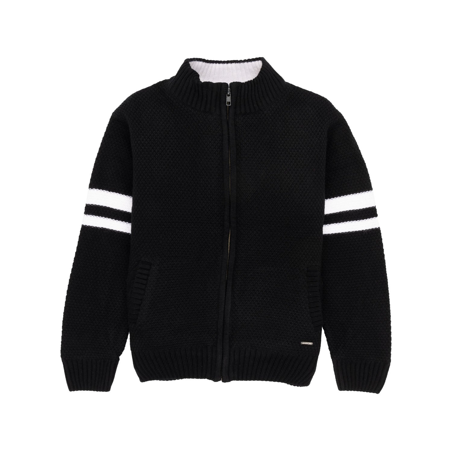 Status Quo Boys Solid Turtle Neck Sweater