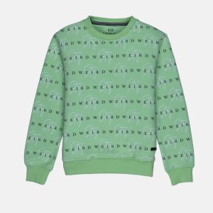 Boys All Over Printed Round Neck Sweatshirt