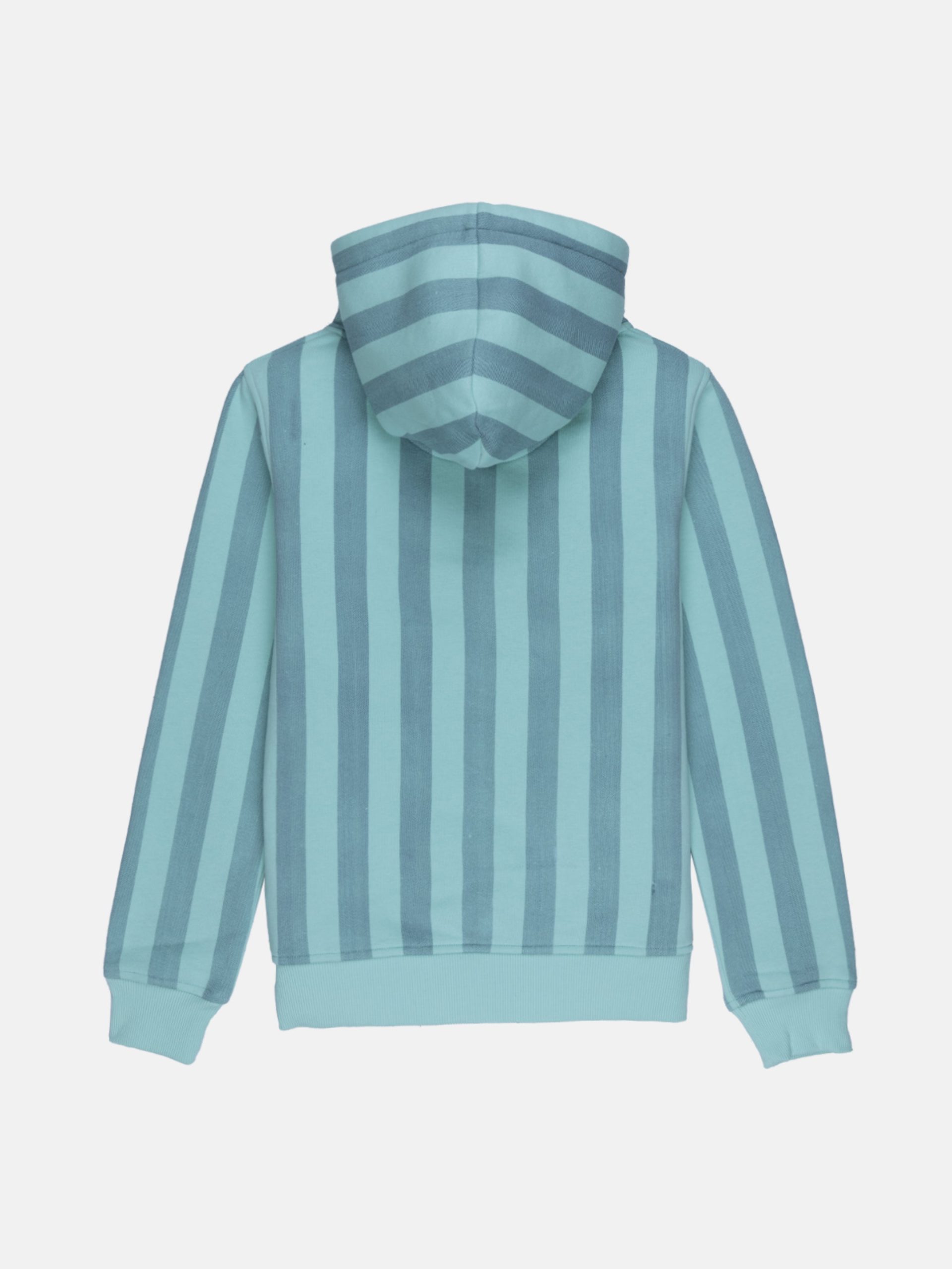 Boys Striped Hooded Sweatshirt