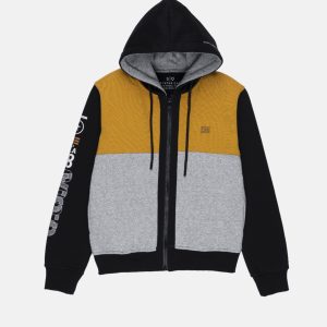 Status Quo Boy'S Colour Blocking Hooded Sweatshirt