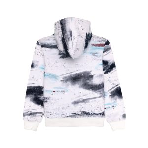 Boys All Over Printed Hooded Sweatshirt