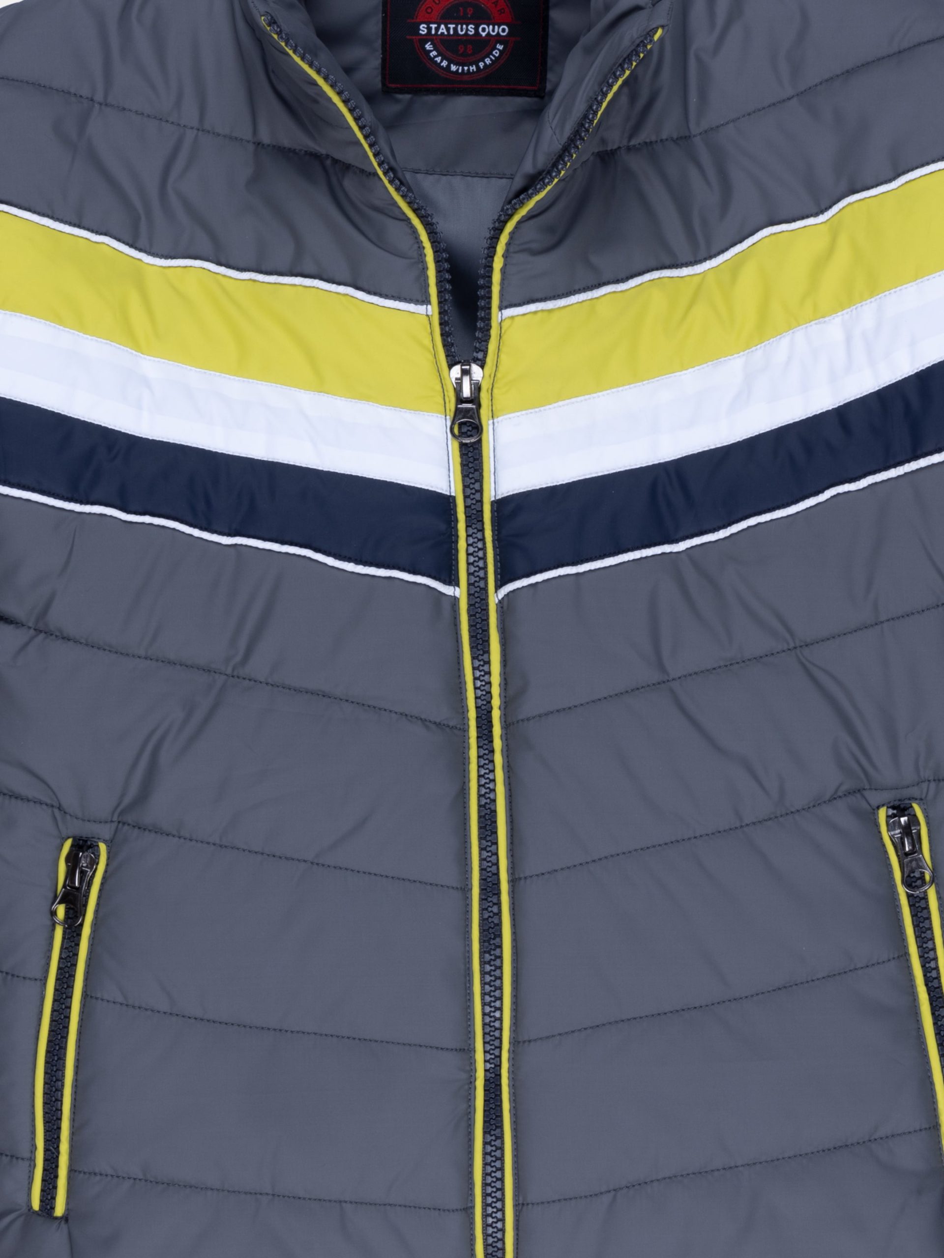 Boys Colour Blocking Hooded Jacket