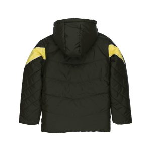 Boys Colour Blocking Hooded Jacket